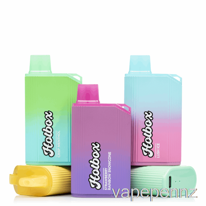 Puff Brands Hotbox 7500 Disposable Strawberry Pineapple Coconut VAPE NZ